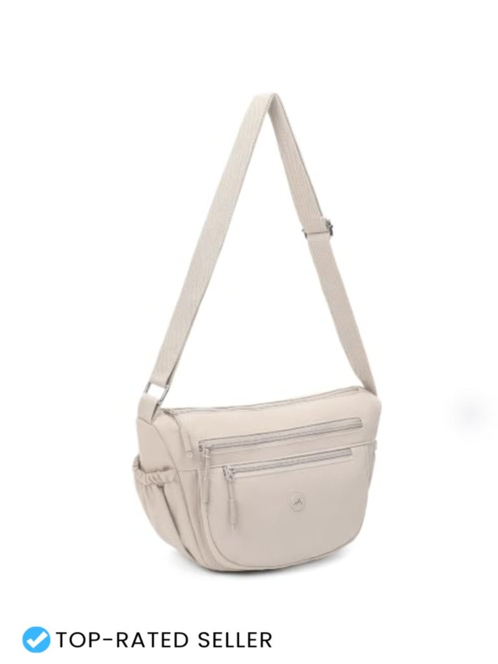 Nylon Crossbody Bag Anti Theft Crescent Shoulder Purse Travel